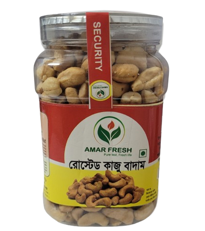 ভাজা কাজুবাদাম / Roosted Cashew Nut (500gm)